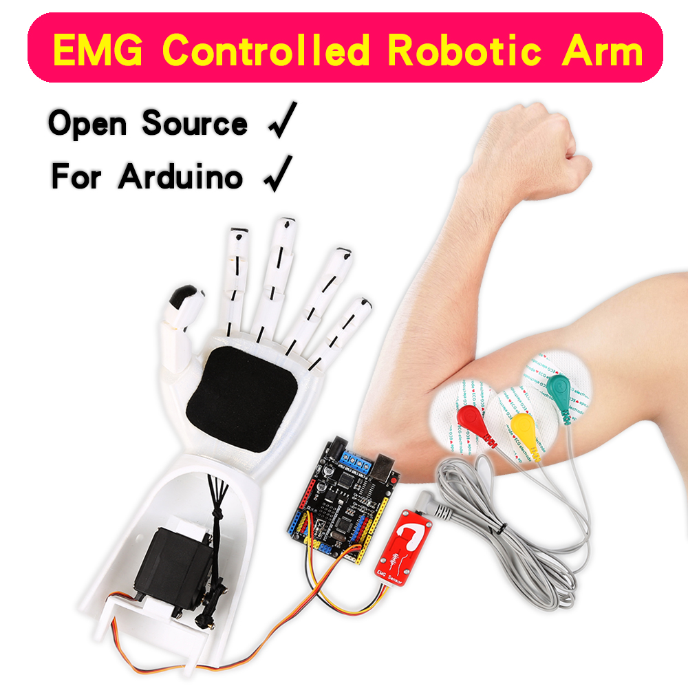 Robot Arm Kit - Capteur EMG bras robotique capteur de