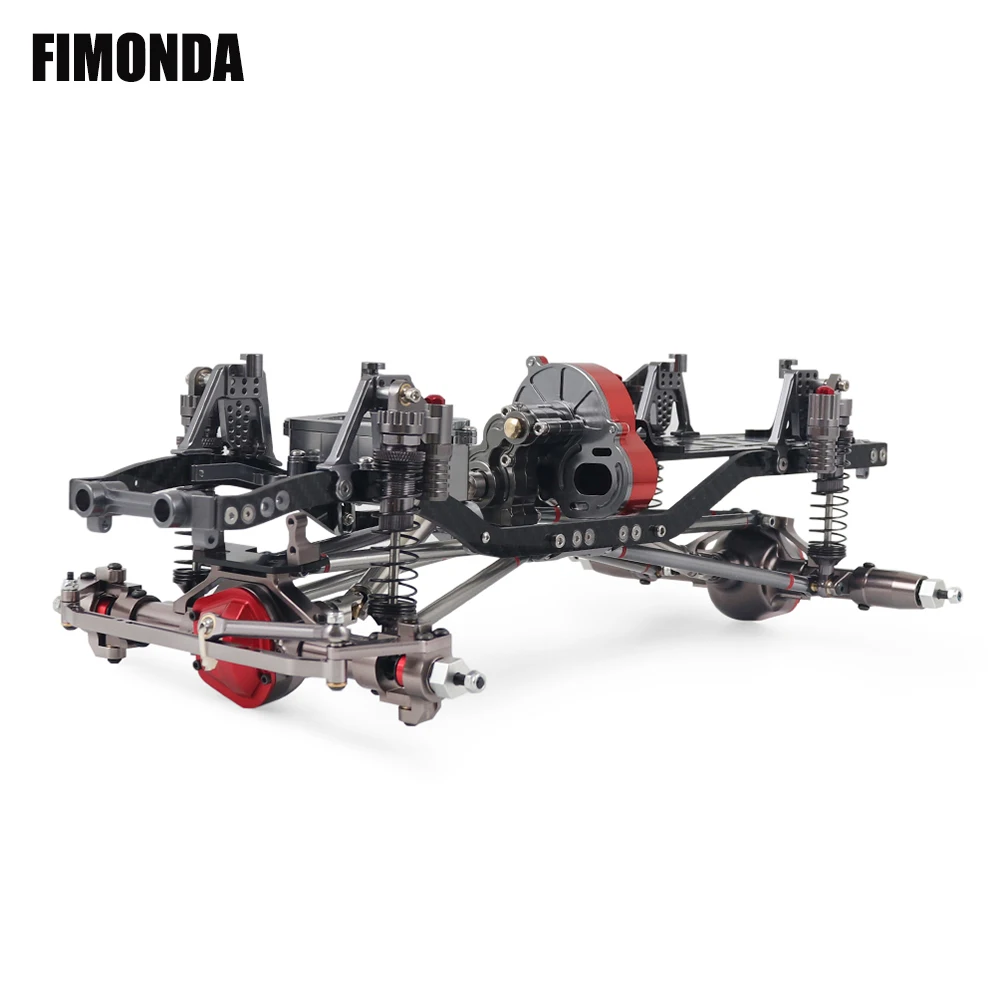 Robot Car Kit - FIMONDA-Kit de châssis en métal 1/10