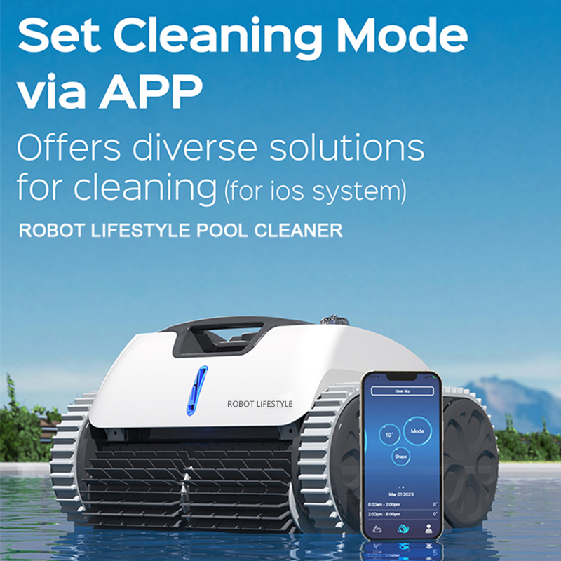 Ros Robot - Robot nettoyeur de piscine sans fil