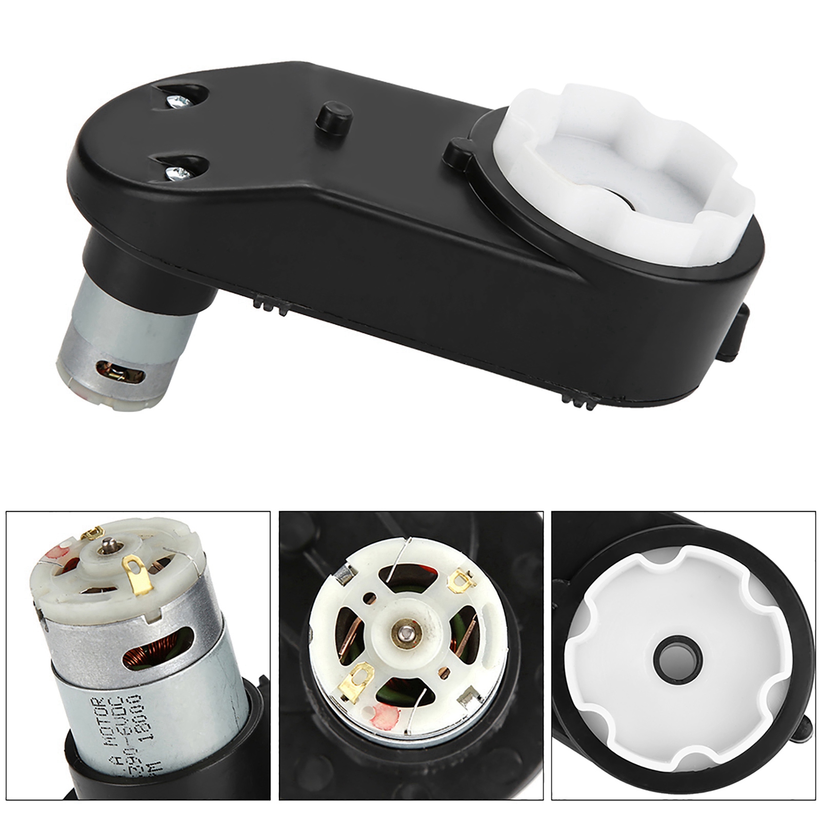Geared Motor - Boîte de vitesses pour voiture enfant,