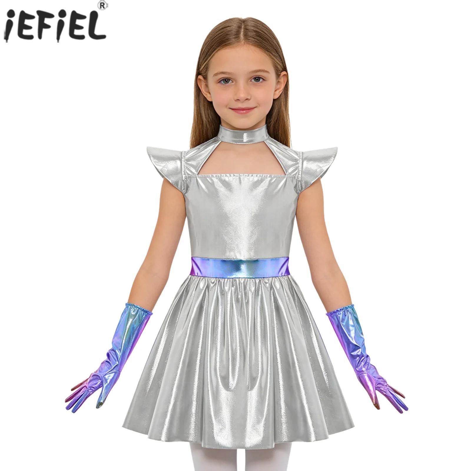 Line Follower Robot - Costume de cosplay Alien pour filles,