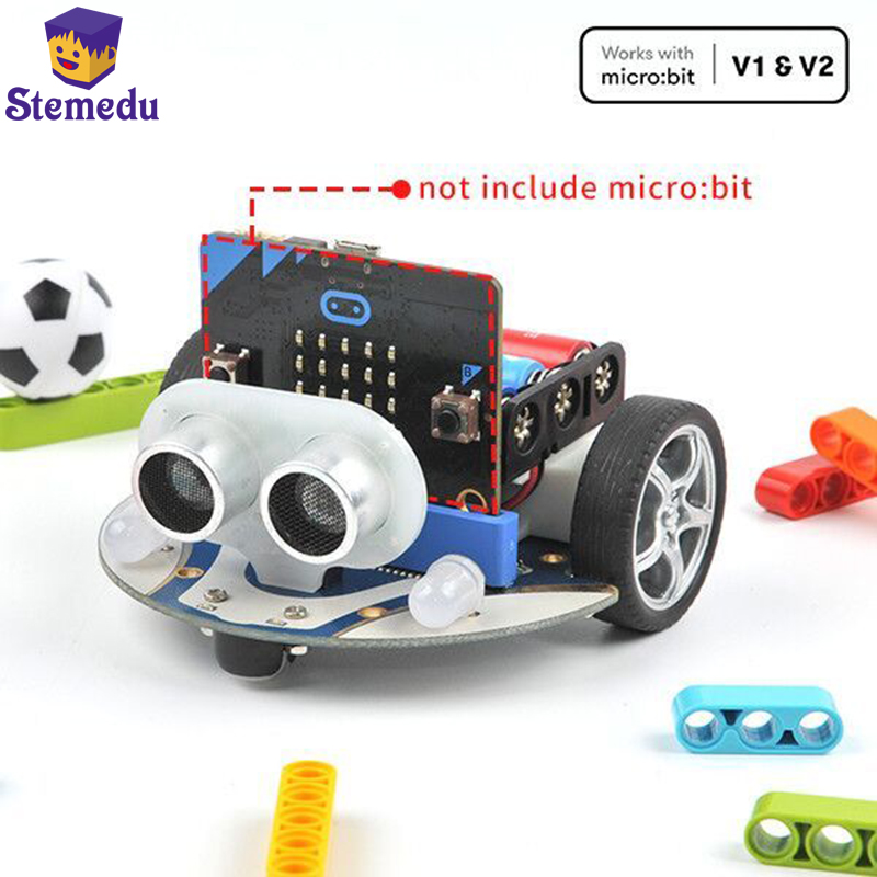 Microbit Robot - Münfreaks-Kit carte mère Micro:Bit Smart Cutebot,