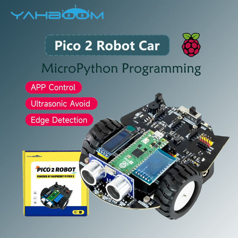 Yahboom Raspberry Pi Pico 2 Ro - Robot Car Kit avis et prix