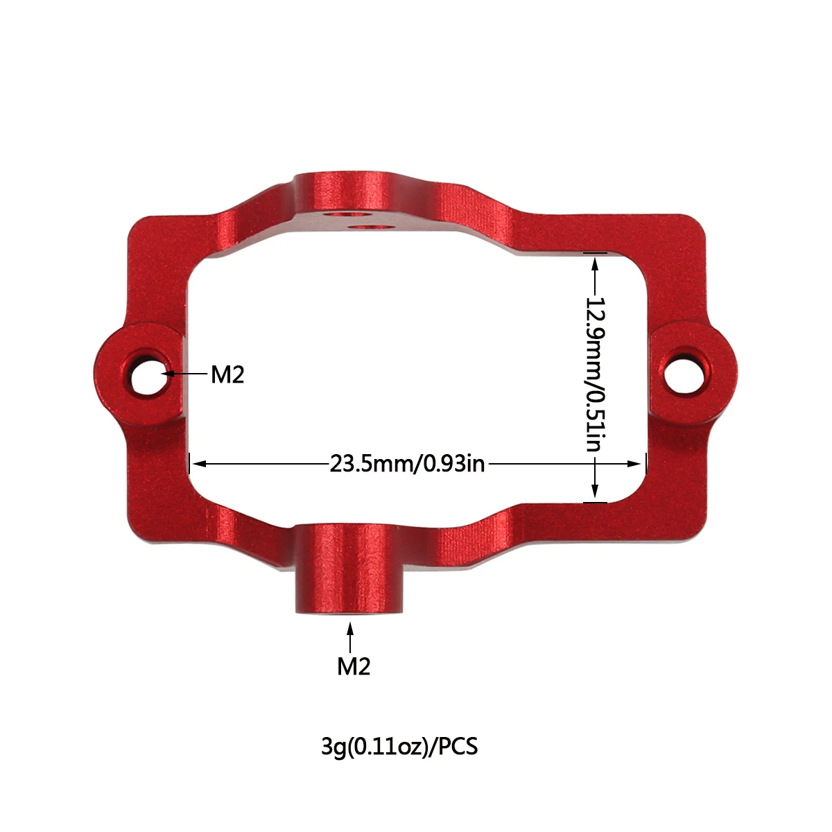 Support servo CNC TRX4M en alu - Servo Bracket avis et prix