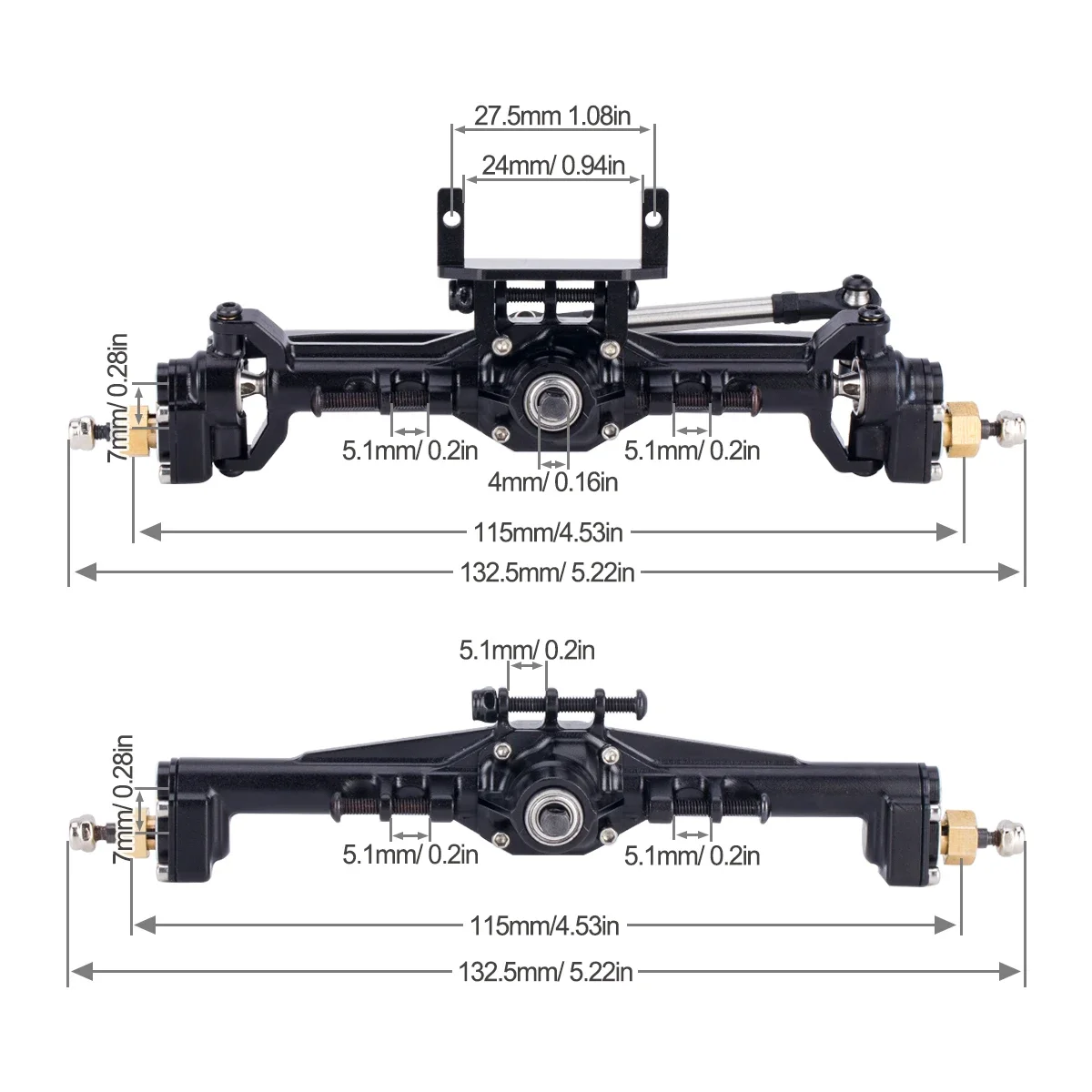 Essieux de portail CNC en alum - Servo Bracket avis et prix