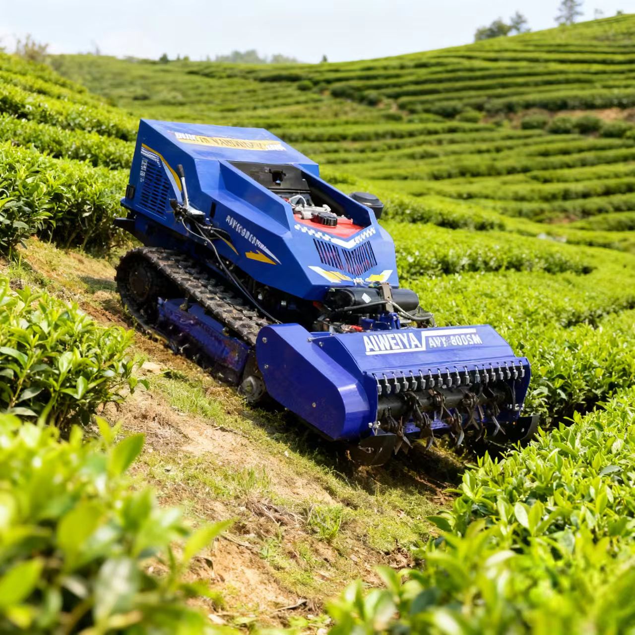 Tondeuse à gazon sur chenilles - Robot Chassis avis et prix