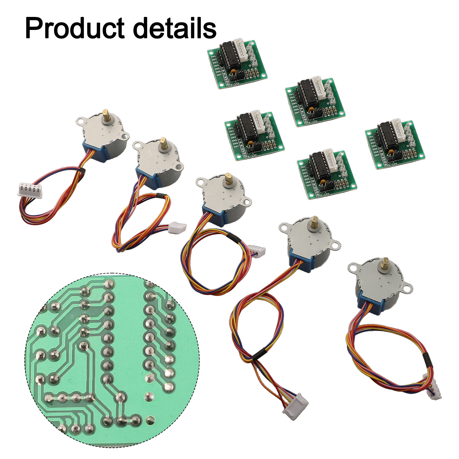 Moteur pas à pas 4 phases 5V 2 - Uln2003 Driver avis et prix