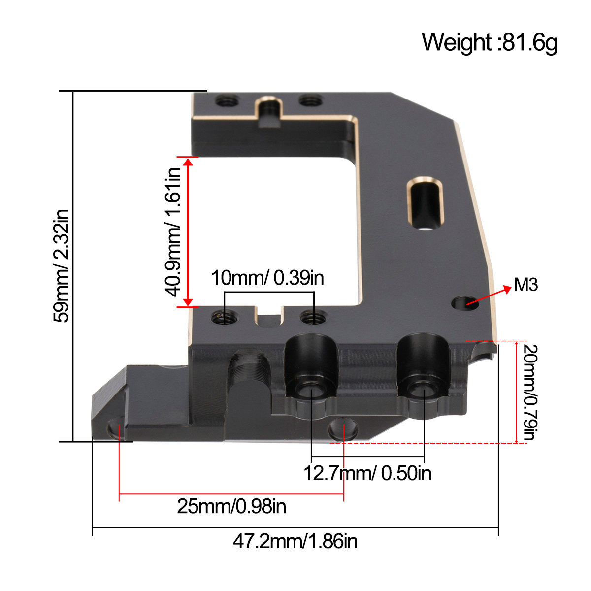 Support de montage Servo en la - Servo Bracket avis et prix