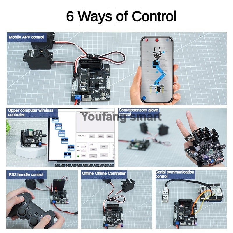 Contrôleur de servomoteurs PWM - Robot Arm Kit avis et prix