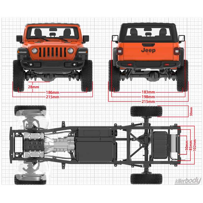 1/10 Killerbody 48765 Kit de c - Robot Car Kit avis et prix