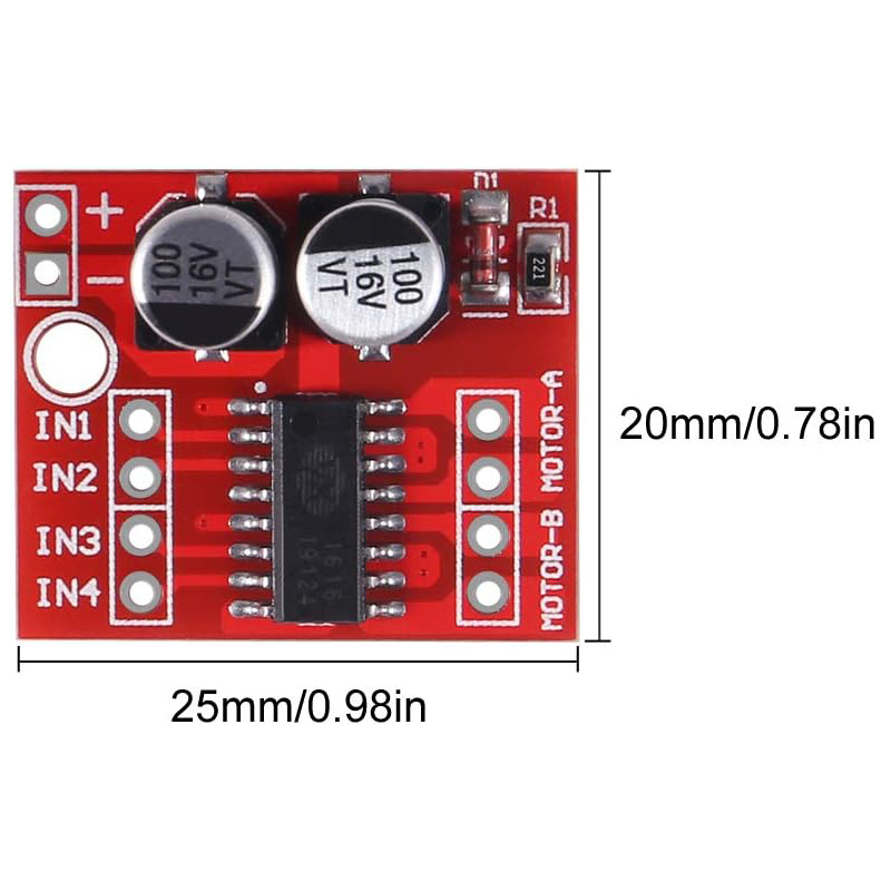 10 pièces L298N Mini Module de - L298N Module avis et prix
