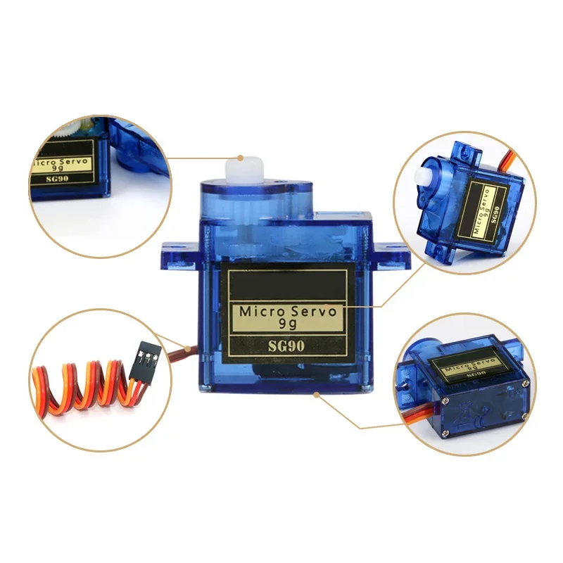 2/4/8/20 pièces SG90 9G Micro  - Servo Sg90 avis et prix