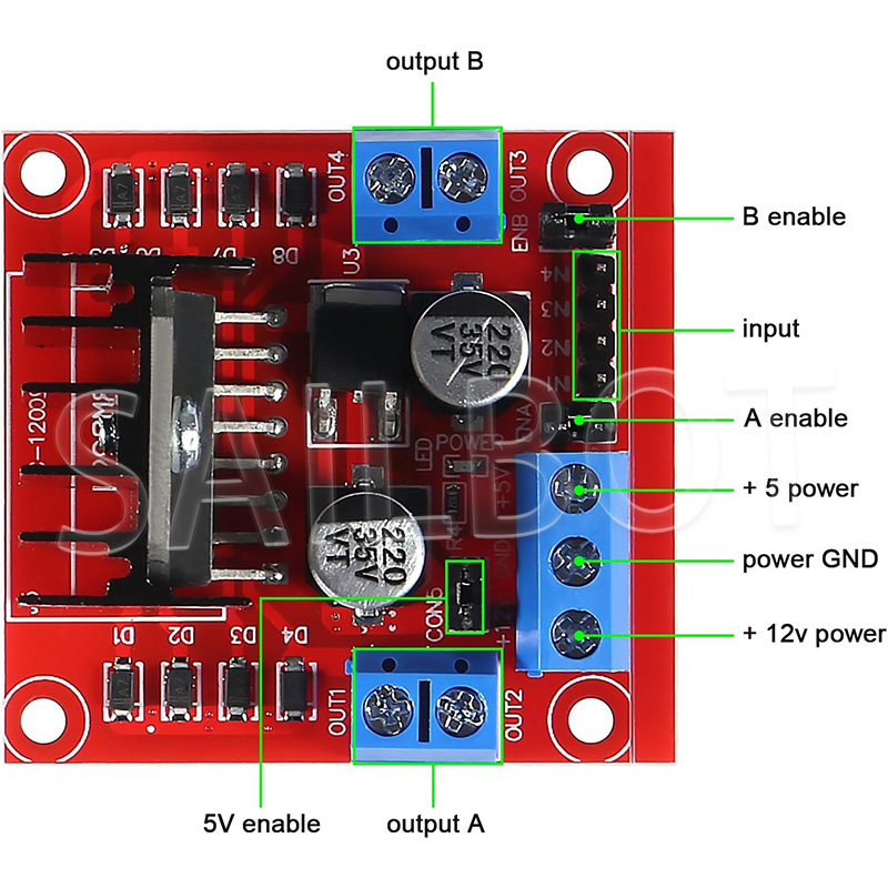 1/5/10 pièces L298N pilote de  - L298N Module avis et prix