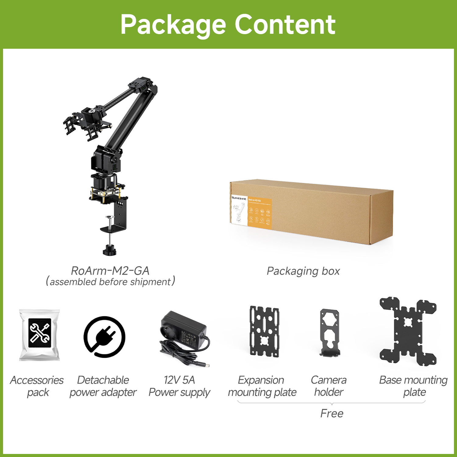 Kit de bras robotique de burea - Robot Arm Kit avis et prix
