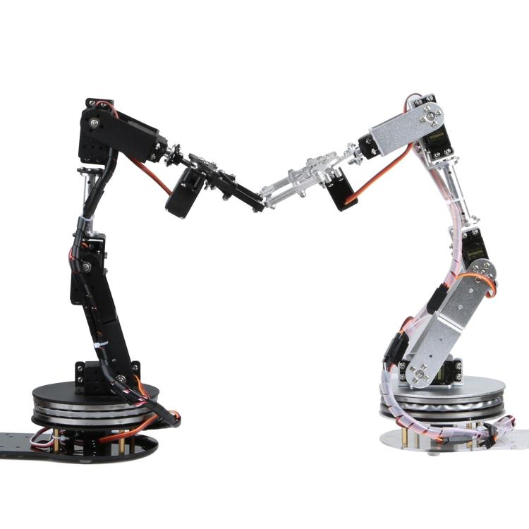 Bras robotique argenté à 6 deg - Robot Arm Kit avis et prix