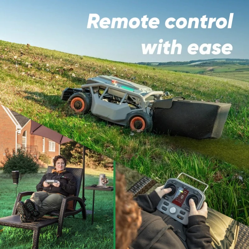 Tondeuse à gazon télécommandée - Robot Wheel avis et prix
