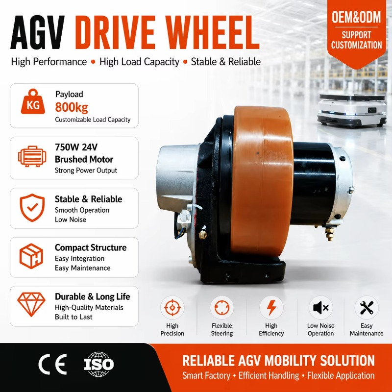 Roue de chariot élévateur AGV  - Robot Wheel avis et prix