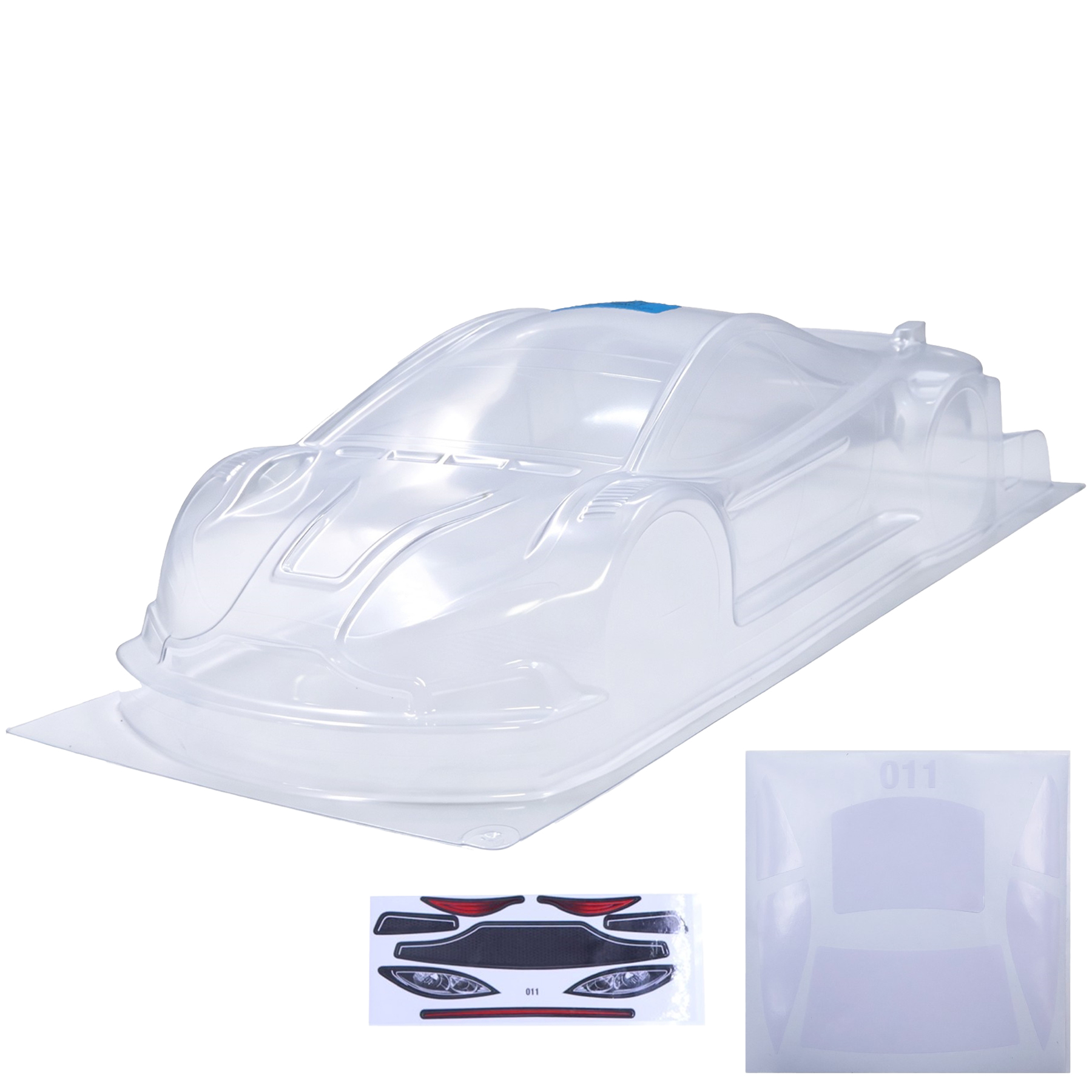 1/10 RC, carrosserie transpare - Robot Chassis avis et prix