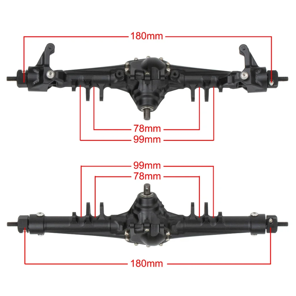 Essieu avant et arrière intégr - Servo Bracket avis et prix