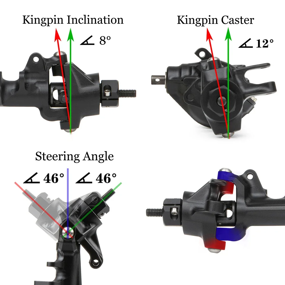Essieu avant et arrière intégr - Servo Bracket avis et prix