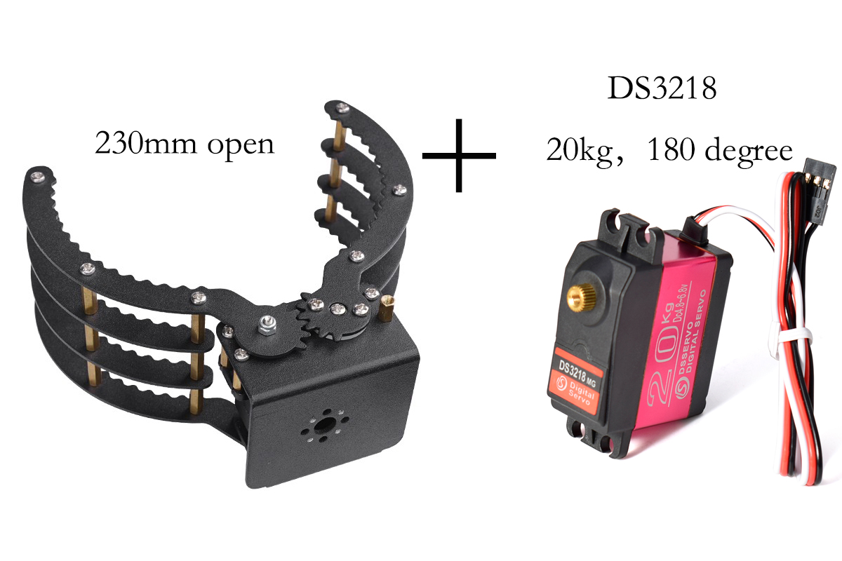 Pinces mécaniques à ouverture  - Robot Gripper Claw avis et prix
