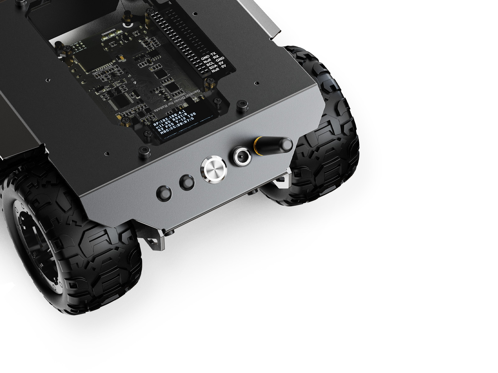 Waveshare WAVE ROVER Châssis d - Robot Chassis avis et prix