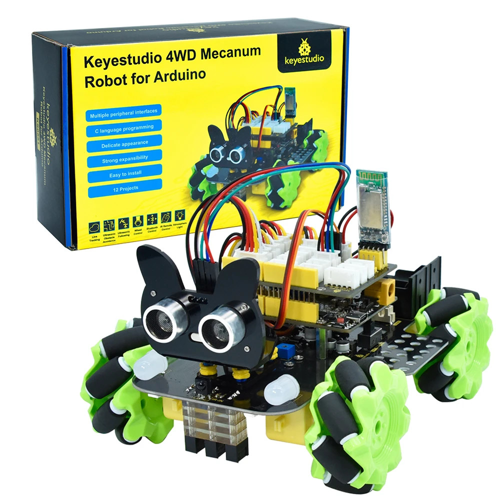 Voiture robot 4 roues motrices - Microbit Robot avis et prix