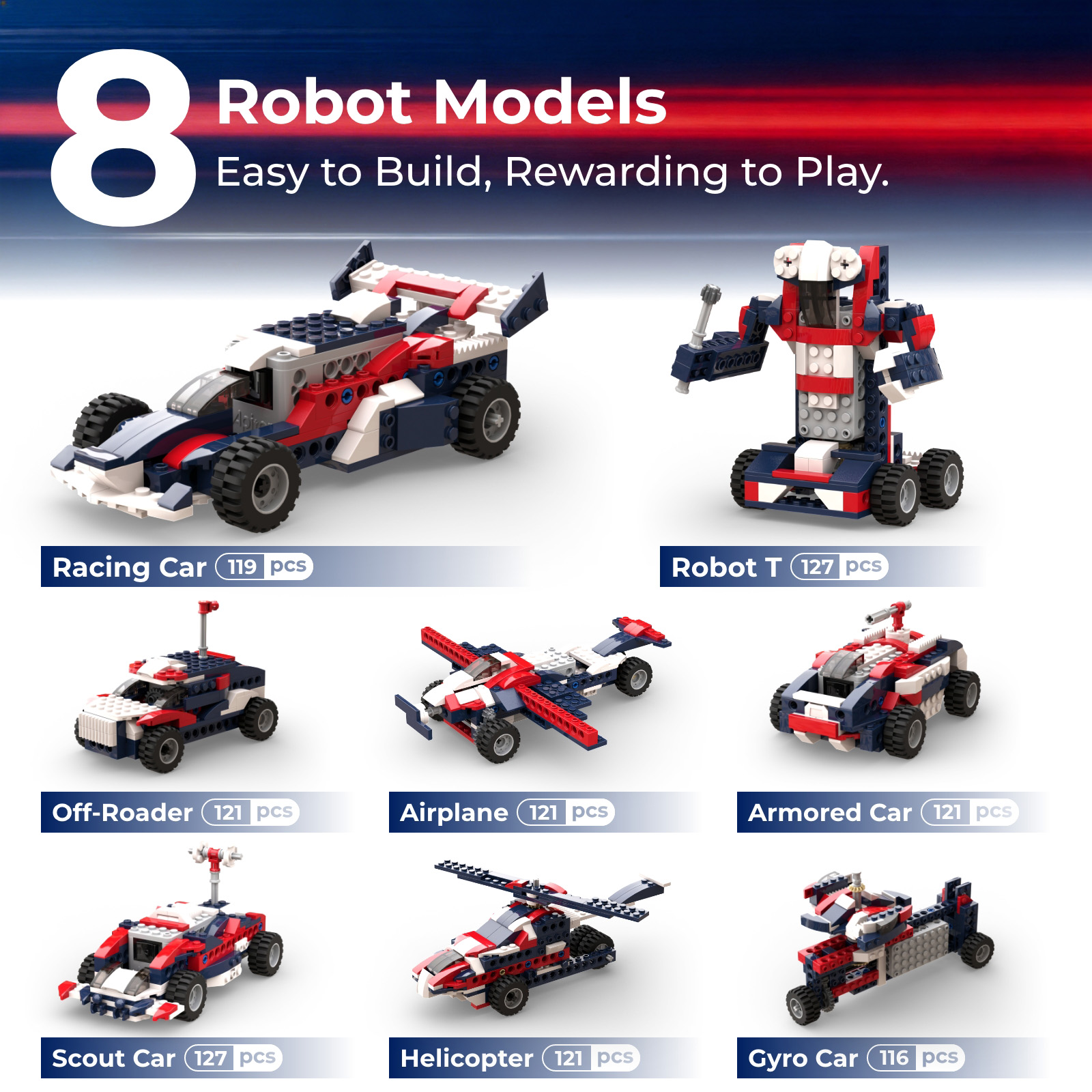 Ensemble de blocs de construct - Robot Car Kit avis et prix