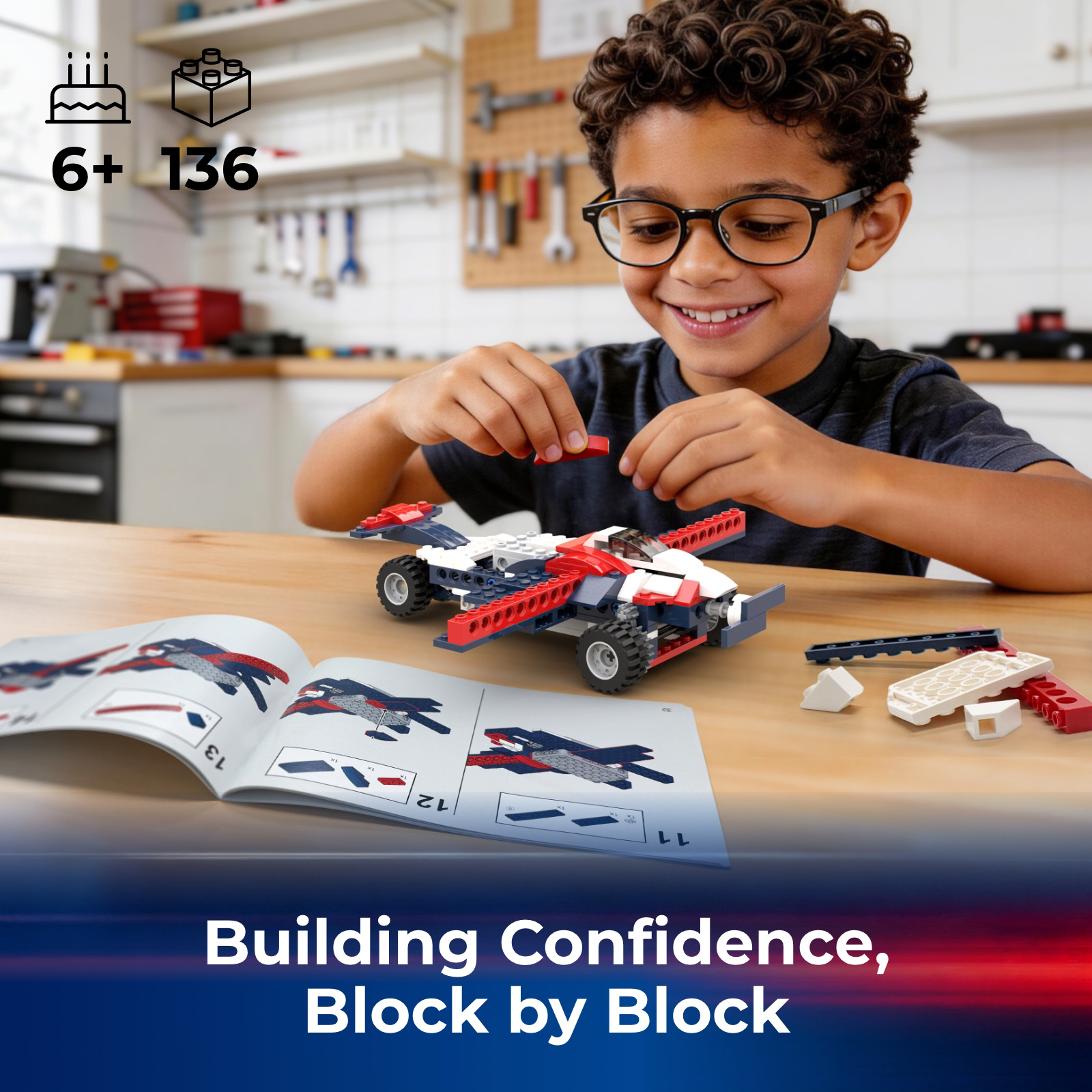 Ensemble de blocs de construct - Robot Car Kit avis et prix