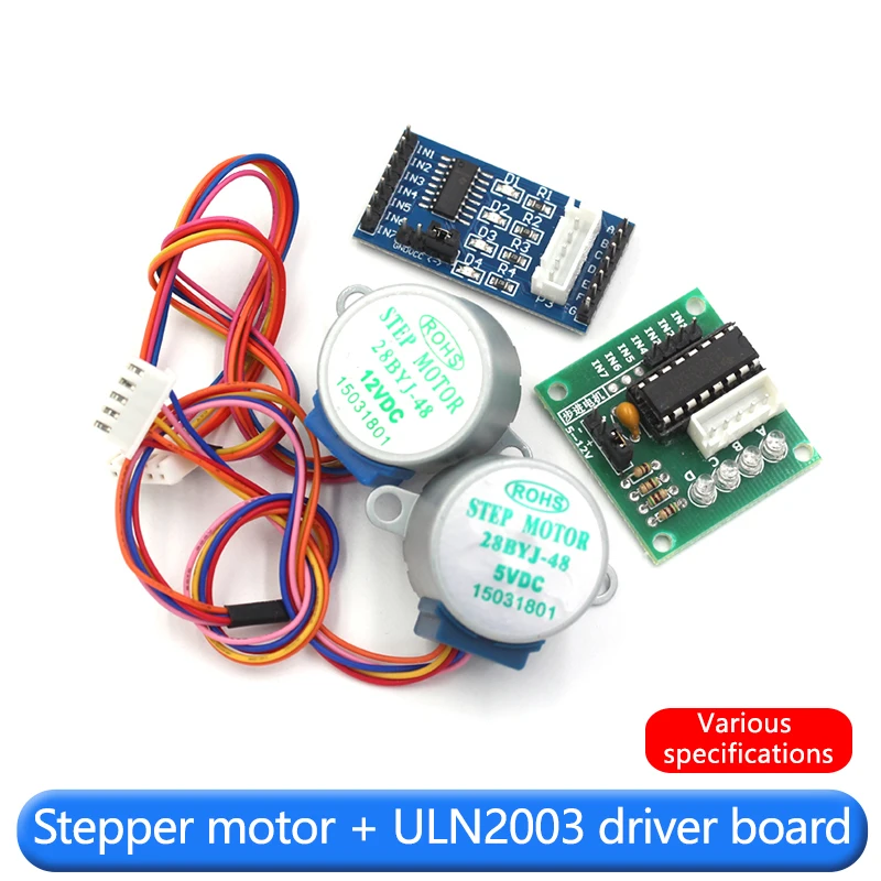 Moteur pas à pas 28BYJ48 ULN20 - Uln2003 Driver avis et prix